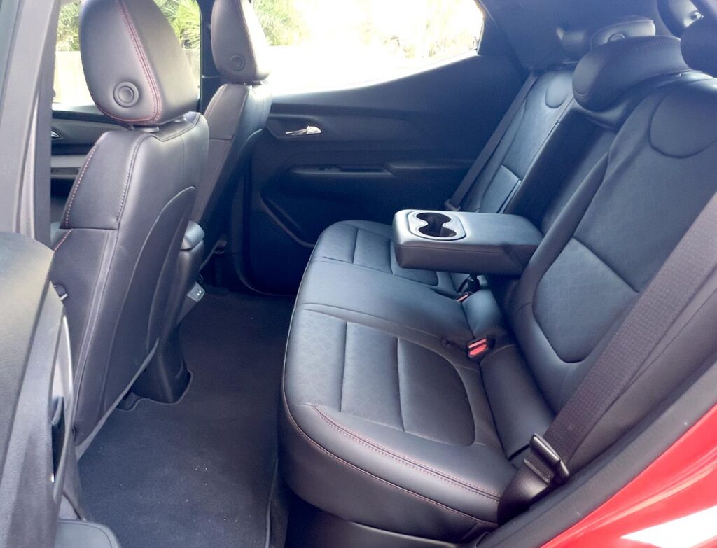Find plenty of room in the back seats in the 2027 Bolt EV. Photo by Howard Walker