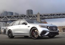 Wagons Ho: Mercedes-AMG E 53 Hybrid Wagon The 2026 Mercedes-AMG E 53 Hybrid Wagon. Photo courtesy of Mercedes-Benz