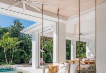 Inside a Charming Coquina Sands Getaway The serene poolside area. Photo by Venjhamin Reyes