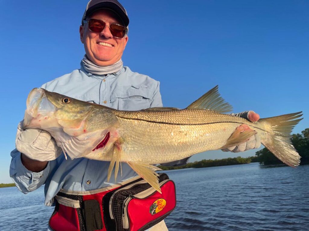 Angler Charlie Mueller. Photo courtesy of The Conservancy of Southwest Florida